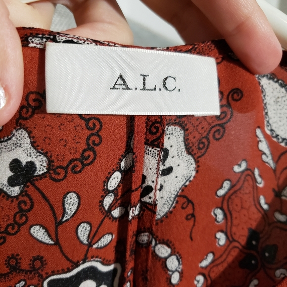 A.L.C. Randi silk shirtdress - Picture 6 of 8